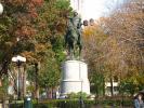 Bronze Equestrian statue of George Washington, Monument, Horse, Union Square Park, Manhattan, CNYD01_155