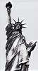 Liberty in a Sketch, Abstract, CNYD02_020