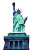 Statue Of Liberty, 1940s, photo-object, object, cut-out, cutout, CNYPCD1187_085BF