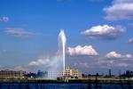 Delacorte geyser, Water Fountain, aquatics, spray, famous landmark, 1960s, CNYV01P04_12