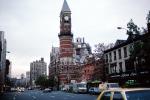 Jefferson Market Library, Clock Tower, Greenwich Village, Manhattan, Sixth Avenue, Downtown, CNYV01P10_15