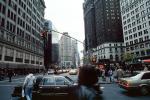 Cars, buildings, automobile, vehicles, Manhattan, CNYV01P12_03