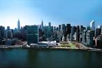 United Nations Headquarters, buildings, midtown Manhattan, East River, East-River, CNYV02P01_15