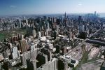 Central Park, buildings, midtown Manhattan, skyscrapers, cityscape