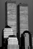 Manhattan, World Trade Center, New York City, CNYV02P06_15BW