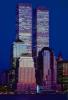 World Trade Center, New York City, Manhattan, Twilight, Dusk, Dawn, CNYV02P07_08.1734