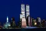 World Trade Center, New York City, Manhattan, Twilight, Dusk, Dawn, CNYV02P07_09