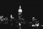 Manhattan, Empire State Building, New York City, CNYV02P08_04BW