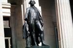 George Washington Statue, Federal Hall National Memorial, Wall Street, Manhattan, famous landmark, CNYV02P09_06