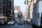 cars, street, buildings, U-Haul Truck, automobile, vehicles, Manhattan, CNYV02P10_19