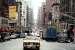 Taxi Cab, automobile, vehicles, cars, buildings, Manhattan