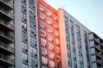 apartment buildings, Manhattan, CNYV02P14_17
