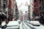 buildings, winter, wintertime, snow, Cars, automobile, vehicles