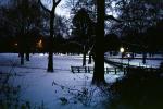 Central Park in the snow, Midtown, Manhattan, winter, wintertime