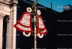 Bells, decorations, Manhattan, 27 November 1989, CNYV03P07_12.1735