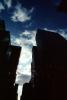 looking-up, buildings, Midtown Manhattan, concrete canyon
