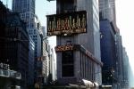 Manhattan, Times Square, Buildings, Canyons of Manhattan, 30 November 1989
