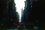 cars, street, Buildings, Canyons of Manhattan, 30 November 1989, CNYV04P02_02