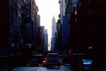 cars, street, Buildings, Canyons of Manhattan, CNYV04P02_03