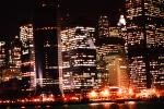 Cityscape, Skyline, Skyscraper, building, Downtown, Outdoors, Outside, Exterior, Night, Nightime, Nighttime, 1 December 1989