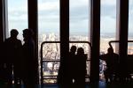 looking out from the World Trade Center, Observation deck