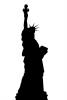 Statue Of Liberty silhouette, logo, shape, CNYV05P03_14M