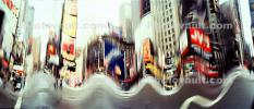Times Square, Panorama, Buildings, cityscape, cars, winter, wintertime, CNYV05P08_03