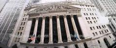 NYSE, New York Stock Exchange, Panorama, snow, winter, building, landmark, famous, Manhattan, CNYV05P08_05