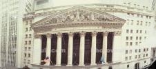 NYSE, New York Stock Exchange, Panorama, snow, winter, building, landmark, famous, Manhattan, CNYV05P08_05B