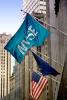 NYSE, New York Stock Exchange, Flag, building, landmark, downtown Manhattan, CNYV05P08_13