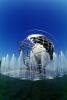 Worlds Fair, Globe, Water Fountain, aquatics, geysers