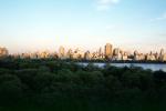 skyscrapers, buildings, Central Park, lake, summertime, summer, trees, Manhattan, CNYV06P01_04