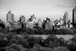 Central Park, buildings, skyline, Manhattan, CNYV06P01_05BW