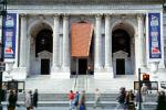 New York City Main Library, steps, statue, Manhattan, CNYV06P02_02