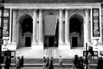 New York City Main Library, steps, statue, Manhattan, CNYV06P02_02BW