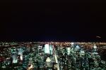 Cityscape, Skyline, Skyscrapers, night, nighttime, Manhattan, CNYV06P02_17