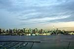 Cityscape, Skyline, Skyscrapers, night, nighttime, Manhattan, CNYV06P03_07