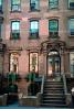 steps, door, windows, entrance, Brownstone, homes, houses, residential buildings, Manhattan, CNYV06P06_05.1735