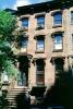 steps, door, windows, entrance, Brownstone, homes, houses, residential buildings, Manhattan, CNYV06P06_11