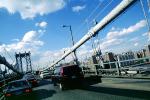 Manhattan Bridge, Cars, automobile, vehicles, CNYV06P06_18