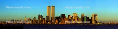 World Trade Center, Manhattan Skyline, Panorama, CNYV06P13_06C