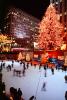 Rockefeller Center, Ice Skating, winter, wintertime, Tree, lights, CNYV07P03_03