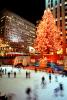 Rockefeller Center, Ice Skating, winter, wintertime, Tree, lights, CNYV07P03_04