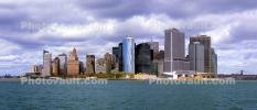 Manhattan Skyline, Panorama, CNYV07P09_09B