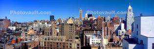 Skyline, cityscape, buildings, Manhattan, panorama, CNYV07P13_17