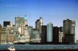 Downtown Manhattan, Cityscape, Skyline, Buildings, Skyscrapers, July 1989, CNYV08P02_09