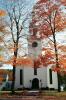 Cooperstown, Church, Trees, Steeple, autumn, CNZV01P04_17