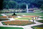 Water Fountain, aquatics, Lake, Trees, Gardens, Sterling Forest State Park