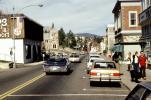 downtown, main street, car, automobile, vehicle, Lake Placid, 1970s, CNZV01P11_01