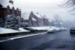 Cars, Street, Snow, Cold, Ice, Chill, Chilly, Chilled, automobiles, vehicles, 1950s, CNZV01P11_16